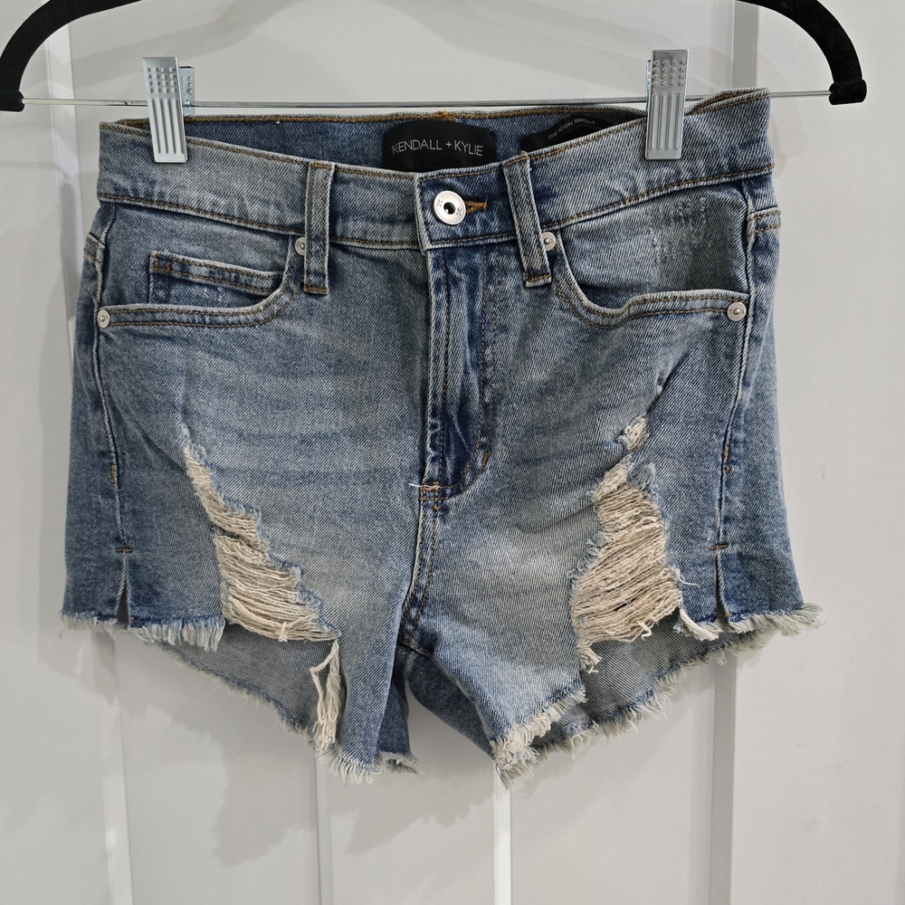 Kendall & Kylie Distressed Denim Jeans